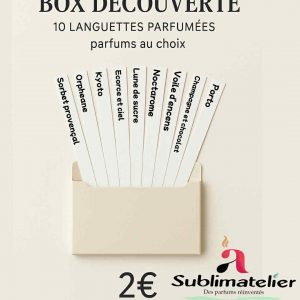 Enveloppe de 10 languettes test